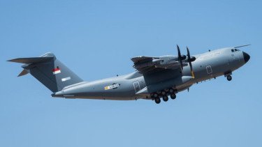 Monster Langit A400M TNI AU Resmi Terbang Perdana, Bisa Bawa 116 Prajurit dan Tempuh 8.900 Km!