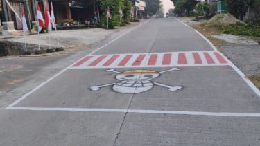 Hanya Hitungan Jam Gambar Bajak Laut One Piece Beredar di Sragen, Bupati: Mereka Merah Putih
