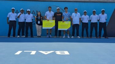 Petenis Prancis Arthur Gea Juara Turnamen Tenis M-25 Bali