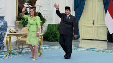 Sambut Presiden Dina Boluarte, Prabowo Singgung Hubungan Erat RI-Peru Selama 50 Tahun