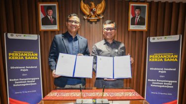 Kerja Sama Strategis BPJS Ketenagakerjaan dan Direktorat Jenderal Pajak : Lindungi Pekerja,Tegakkan Kepatuhan