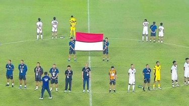 Pemain Timnas Indonesia U-17 Nyanyikan Lagu Tanah Airku di Piala Kemerdekaan, Netizen: Kena Royalti Nggak?