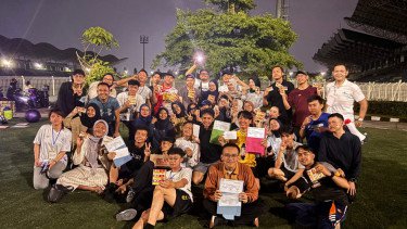 Rayakan HUT RI ke-80, Bintang Toedjoe Dukung 1.000 Titik Lomba 17 Agustusan