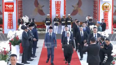 Jokowi Hadiri Sidang Tahunan MPR 2025