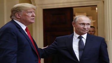 Pertemuan Empat Mata Trump dan Putin Digelar Hari Ini di Pangkalan Militer Alaska