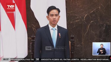 Wapres Gibran Ganti Warna Dasi di Sidang Tahunan MPR, Awalnya Merah Jadi Biru