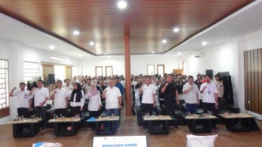 Sosialisasi Akbar Penerima Pupuk Bersubsidi pada Titik Serah