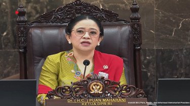 Puan Maharani di Sidang Tahunan MPR: Ibu Megawati Saya Wakili Keberadannya