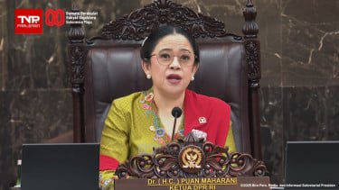 Puan Maharani di Sidang Tahunan MPR: Mangan Ora Mangan, Sing Penting Ngumpul