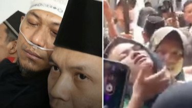 Saking Terpukulnya Kehilangan Mpok Alpa, Anak dan Suami Pingsan Sampai Dipasang Selang Oksigen