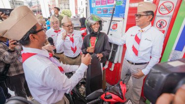 Puluhan SPBU Serentak Rayakan Hari Kemerdekaan, Pertamina Patra Niaga: Tanpa Pelanggan, Kami Tak Ada Artinya