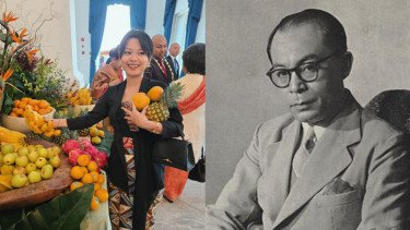 Cucu Bung Hatta Pakai Kebaya Hitam dan Batik Slobog sebagai Bentuk Protes, Kritik Pedas Prabowo-Gibran