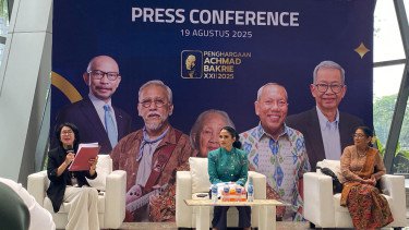 Penghargaan Achmad Bakrie XXI 2025 Digelar 27 Agustus, Ini 5 Kategori dan Penerimanya
