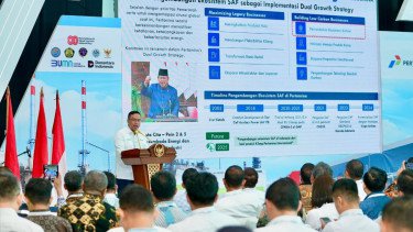 Pertamina Luncurkan Penerbangan Perdana Sustainable Aviation Fuel Berbahan Baku Minyak Jelantah