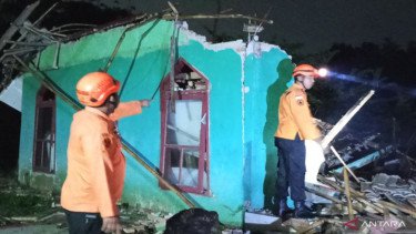 Satu Musala di Kabupaten Bekasi Roboh Akibat Gempa