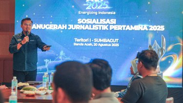 Tingkatkan Literasi Energi, Pertamina Sosialisasi Anugerah Jurnalistik Pertamina 2025 Hingga Ujung Barat Indonesia