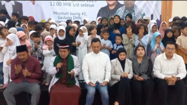 Rawat Optimisme Indonesia Cerah, Boni Hargens Gelar Doa Bersama Anak Yatim