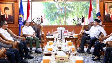 Mendagri Terima Kunjungan Ketua Baznas, Bahas Kiprah Penyaluran Bantuan Kemanusiaan Palestina dan Tanah Air