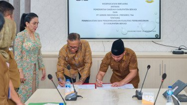 Bangun Hunian hingga Infrastruktur berkualitas, Intip Kolaborasi SIG dan Pemkab Bekasi