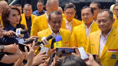 Bawa Rombongan Golkar Bertemu Prabowo, Bahlil Bahas MBG hingga Koalisi Politik