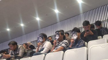 Mahasiswa Universitas Brawijaya Malang Pakai Topeng Munir Tolak Seminar Jaksa Agung, Ini Alasannya