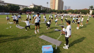 Ratusan Pelari Pemula Ditempa Jelang Virgin Marathon di Jakarta