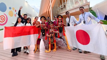 Pertamina Bawa Budaya Tari Topeng Indramayu, Viral di Osaka Expo 2025