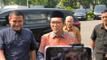 Presiden PKS, Almuzzammil Yusuf di Kompleks Istana Kepresidenan