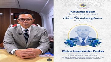 Diplomat RI di Peru Tewas Ditembak OTK, Menlu Sugiono Sampaikan Duka Mendalam