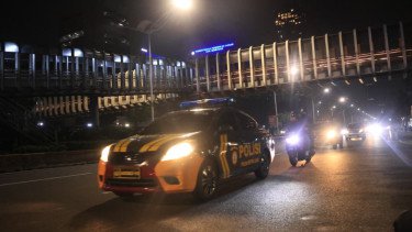 Patroli Skala Besar, Polisi Pastikan Jakarta Aman