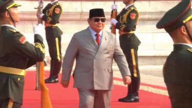 Prabowo Hadiri Parade Militer China, Disambut Xi Jinping