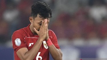 Timnas Indonesia U-23 Masih Kesulitan Tembus Pertahanan Berlapis Laos