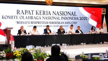 Rakernas KONI 2025 Hasilkan Keputusan Penting, Marciano Tekankan Sinergitas untuk Asta Cita