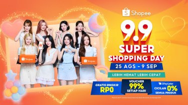 Raffi Ahmad Hingga Aurel Hermansyah Ikut Membagikan Keseruan Iklan Shopee 9.9 Super Shopping Day Bersama Hearts2Hearts
