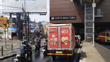 Jalan Fatmawati Dekat MRT Cipete Raya Sempat Lumpuh Buntut Kebakaran Kini Lancar Lagi