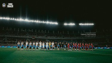 Babak I, Timnas Indonesia Terus Gempur Pertahanan Lebanon