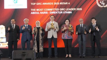 Ganjaran Jasaraharja Putera karena Wujudkan Komitmen Tata Kelola dan Manajemen Risiko Berkelanjutan