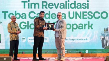 Kaldera Toba Kembali dapat Kartu Hijau UNESCO, Gubernur Bobby Nasution Ajak Terus Jaga Bersama