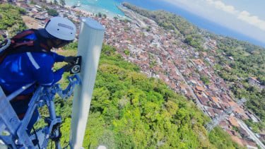 Menara BTS XLSmart.