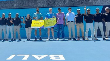 Dominasi Max Basing Berlanjut, Juara M-25 Men&rsquo;s World Tennis Championship Seri VII