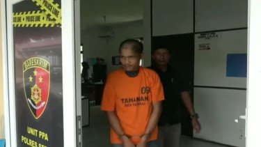 Paman pelaku pencabulan terhadap keponakannya di Serdang Bedagai