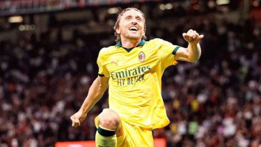 Tua-tua Keladi! Kata Luka Modric Usai Bikin Gol untuk AC Milan di Usia 40 Tahun
