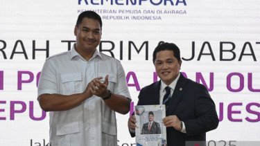 Reaksi Dito Ariotedjo Erick Thohir Jadi Penggantinya Sebagai Menpora