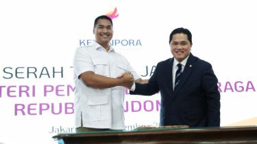 Pesan Mendalam Dito Usai Erick Thohir Jadi Menpora