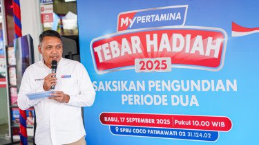 Pertamina Patra Niaga Apresiasi Pelanggan Setia, Hadiah Honda HR-V Siap Dibawa Pulang di MyPertamina Tebar Hadiah 2025