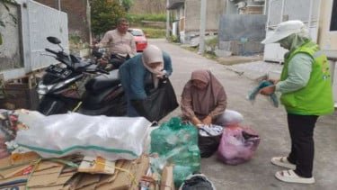 Pilot Project Budaya Pilah dari Rumah Bisa Kurangi Ratusan Kg Sampah di TPA Cilegon