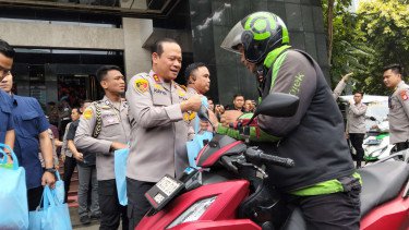 Kapolda Metro Jaya Gandeng Ojol Jadi Garda Terdepan Jaga Jakarta