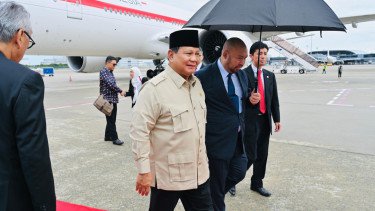 Tiba di Jepang, Prabowo Bakal Kunjungi Paviliun Indonesia di Expo 2025 Osaka