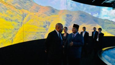 Momen Prabowo Kunjungi Paviliun Indonesia di Expo 2025 Osaka