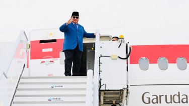 Dari Osaka, Prabowo Langsung Bertolak ke AS Hadiri Sidang Umum PBB